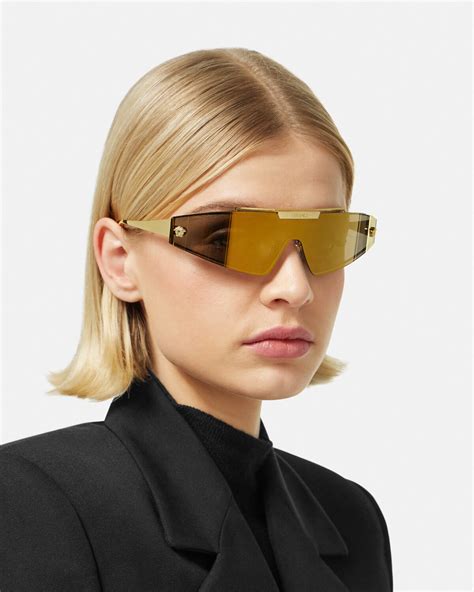 black gold versace sunglasses